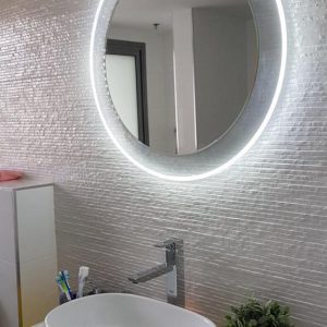 מראת לד אובלית קלאסית - סאטורן -דיאון  85X65 אנכי או אופקט