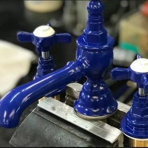 ZANETTI CHINI 81049 ברז פרח לכיור כחול סדרת FABRICA   תוצרת איטליה