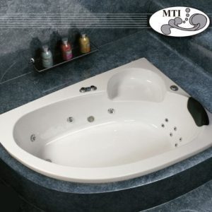 אמבטיה פינתית מאקרילן איכותי ומעוצב