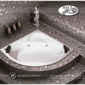 אמבטיה פינתית מאקרילן איכותי ומעוצב