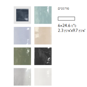 קיצי SUMMERY אריחי קולקצית קיט קט TONALITE תוצרת איטליה