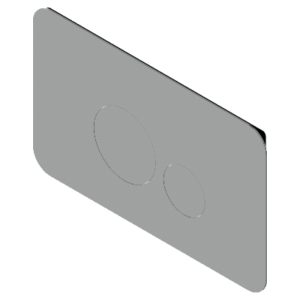לוחית שטיפה לשירותים סדרת BRASS – Ritmonio 78T003