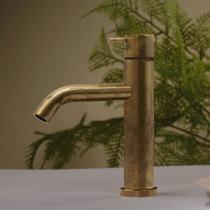 מוט הזזה עם ידנית מקלחת פליז סדרת BRASS – Ritmonio 74W020