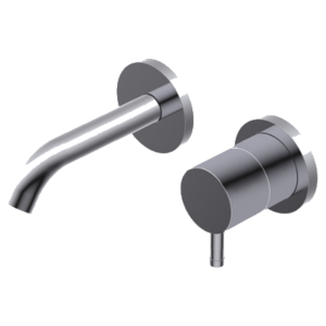 ברז כיור שקוע חד ידית סדרת BRASS – Ritmonio E0BA0116SPC+E0BA0115SX