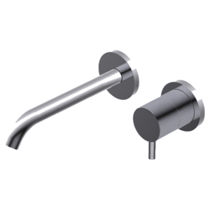 ברז כיור שקוע חד ידית סדרת BRASS – Ritmonio E0BA0117SPC+E0BA0115SX