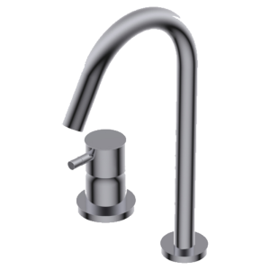 ברז עמוד חשוף חד ידית לכיור סדרת BRASS – Ritmonio E0BA0125H1