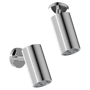 ראש מקלחת מסתובב עם זרוע Diametro35 BRASS – Ritmonio PR5575AA01+PR55PB101