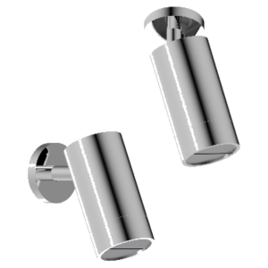 ראש מקלחת מסתובב עם זרוע Diametro35 BRASS – Ritmonio PR5575AA01+PR55PB301