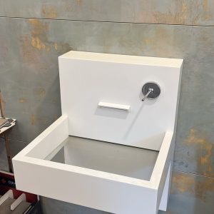 כיור קוריאן DuPont + ברז מפל CISAL – חדש מתצוגה